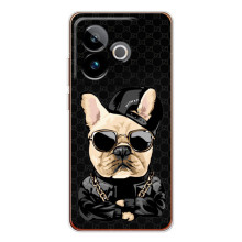 Чехлы с крутыми принтами для Realme GT 7T - (PREMIUMPrint) – Стильная собака