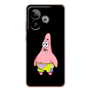 Чехлы с Патриком на Realme GT 7T – Патрик завис