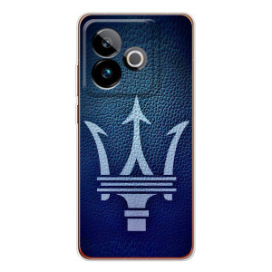 Чехлы с тематикой "Крутые машины" на Realme GT 7T – Лого Maserati