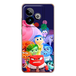 Чехол Головоломка для Realme GT 7T - (AlphaPrint) – Герои головоломки
