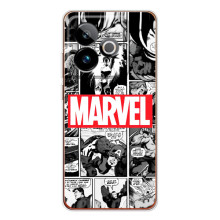 Силиконовый Чехол для Realme GT 7T – Комикс Марвел