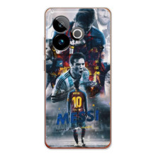 Чехол Месси футболист для Realme GT 7T – Коллаж Месси