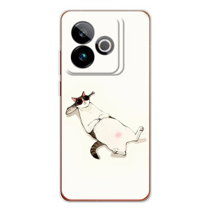 Чохол на тематику: Коти для Realme GT 7T – Відпочинок