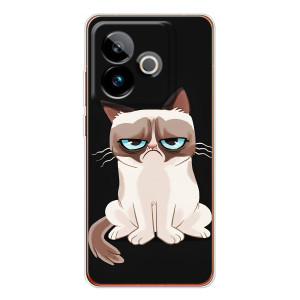 Чохол на тематику: Коти для Realme GT 7T – Погляд кота