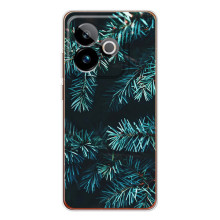 Чехол Новогодняя Елка на Realme GT 7T (Ель)