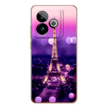 Чехол Эйфелева Башня для Realme GT 7T - (AlphaPrint) – Париж Башня