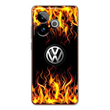 Чехол "Фольксваген" для Realme GT 7T – Огненный Лого