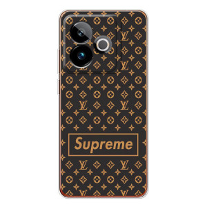 Чехол для Realme GT 7T с картинкой Supreme (AlphaPrint)