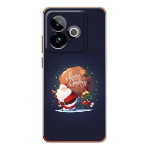 Чехол Санта Клаус для Realme GT 7T – Подарки от Санты