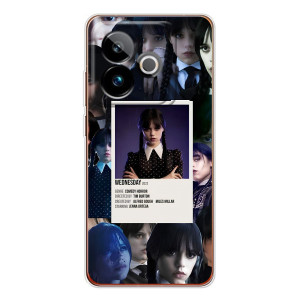 Чехлы Венсдей на Realme GT 7T Уэнсдей (AlphaPrint)