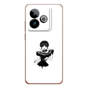 Чехлы Венсдей на Realme GT 7T Уэнсдей (AlphaPrint)
