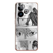 Чехол с символикой Аниме для Realme GT 7T – Коллаж Ягами