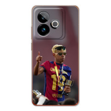 Чехол с футболистом Ламин Ямаль Realme GT 7T (Lamine Yamal)