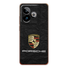 Чехол с авто Порше для Realme GT 7T – Логотип Порше