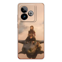 Чехол как приручить дракона на Realme GT 7T (Фильм дракон)