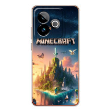 Чехол с картинками Майнкрафт для  – Лого Майнкрафт