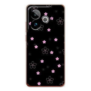 Чохол з розовим принтом для Realme GT 7T