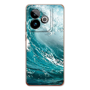 Летний Чехол на Realme GT 7T – Морская волна