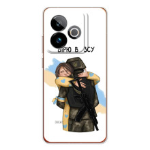 Патриотический Чехол для Realme GT 7T (Верим в ЗСУ)