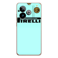 Силиконовые Чехлы принт Футбол на Realme GT 7T (Inter)