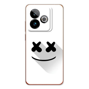 Чохли (ТПУ) (смішні стікери) для Realme GT 7T – Х-Х