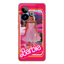 Силиконовый Чехол Барби Фильм на Realme GT 7T (Барби Марго)