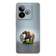 Чехол з героями Клеш Рояль для Realme GT 7T – Клеш Кланс