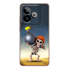 Чехол з героями Клеш Рояль для Realme GT 7T