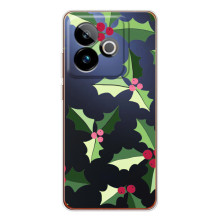 Зимні Чохли для ДжіТі 7Т - прозорий фон (Різдвяний фон)