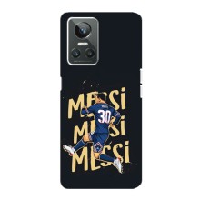 Чехлы для Realme GT Neo 3 (Leo чемпион) (AlphaPrint) (Messi ПСЖ)