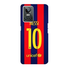 Чехлы Месси для Realme GT Neo 3 (AlphaPrint) (Messi Barca 10)