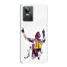 Чехлы Месси для Realme GT Neo 3 (AlphaPrint) (Messi Barca)