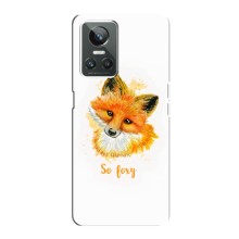 Чохли з картинкою Лисичка для Realme GT Neo 3 (VPrint) (Дівчинка Лиса)