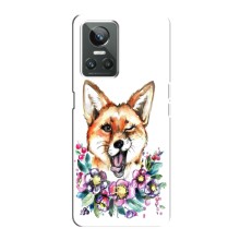 Чохли з картинкою Лисичка для Realme GT Neo 3 (VPrint) (Весела лисичка)