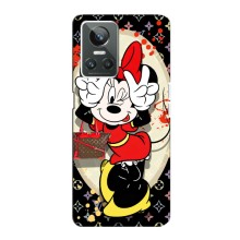 Чехол Disney Mouse Realme GT Neo 3 (PREMIUMPrint) (Минни peace)