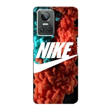Чохол для Realme GT Neo 3 - з принтом Найк (AlphaPrint) (Димчастий найк)
