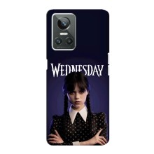 Силиконовый чехол с картинкой для Realme GT Neo 3 (Wednesday)