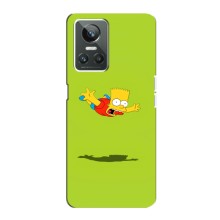Чjхол з Сімпсонами для Realme GT Neo 3 (VPrint) (Барт Сімпсон)