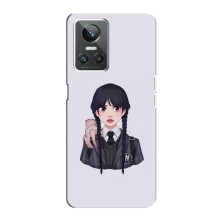 Чохли Венсдей на Realme GT Neo 3 Уенсдей (AlphaPrint) (Венздей і Річ)