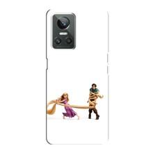 Чехол Рапунцель для Realme GT Neo 3 (Рапунцель и Флин)