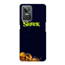 Чохол з мультфільмом Шрек на Realme GT Neo 3 – Шрек лого