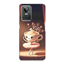 Чохол з мемом Тралалело тралала на Realme GT Neo 3 (Балерина капучина)