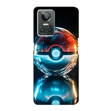 Чохол з Пікачу на Realme GT Neo 3 (М'яч Пікачу)