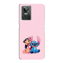Чехол с принтом Стич на Realme GT Neo 3 – Лило и Стич
