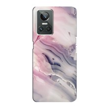 Мраморний чехол на Realme GT Neo 3 (VPrint) (Пурпурний Мрамор)