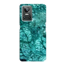 Мраморний чехол на Realme GT Neo 3 (VPrint) (Зелений мрамор)