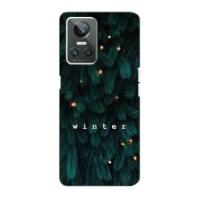 Новогодние, Праздничные Чехлы для Realme GT Neo 3 - 2024 год (Winter)