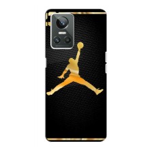 Силиконовый Чехол Nike Air Jordan на Реалми ГТ Нео 3 (Джордан 23)