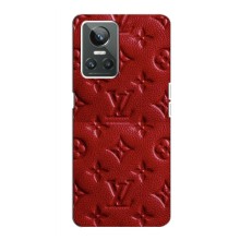 Текстурный Чехол Louis Vuitton для Реалми ГТ Нео 3 (Красный ЛВ)