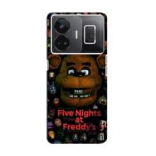 Чехлы Пять ночей с Фредди для Реалми ДжиТи Нео 5 (Freddy)